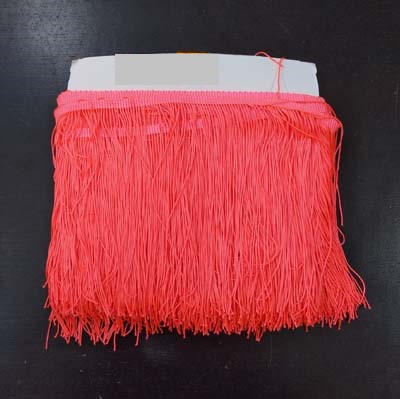 Vágott végű neon színű rojt 20 cm  hosszú